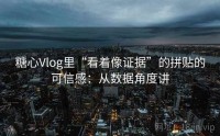 糖心Vlog里“看着像证据”的拼贴的可信感：从数据角度讲