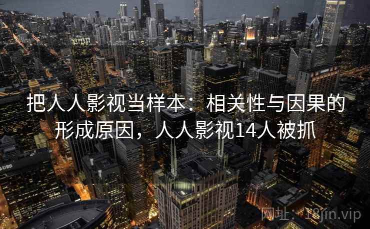 把人人影视当样本：相关性与因果的形成原因，人人影视14人被抓